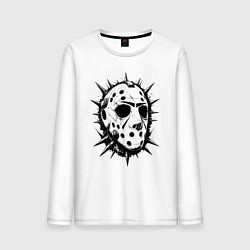 Мужской лонгслив Шипастая хоккейная маска