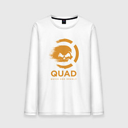 Мужской лонгслив QuaD: Quick and Deadly