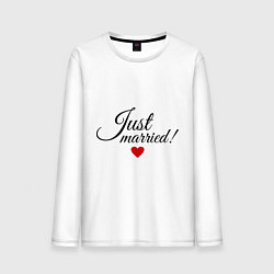 Мужской лонгслив Молодожёны