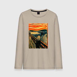 Мужской лонгслив Крик