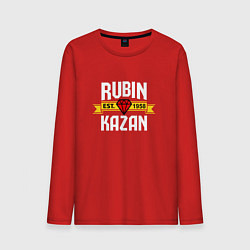 Лонгслив хлопковый мужской Rubin Kazan FC, цвет: красный