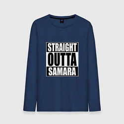 Мужской лонгслив Straight Outta Samara