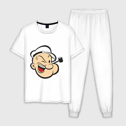 Мужская пижама Popeye Face