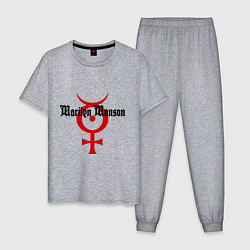 Мужская пижама Marilen Manson
