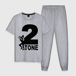 Мужская пижама 2tone
