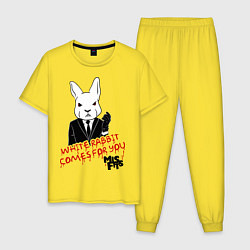 Мужская пижама Misfits: White rabbit