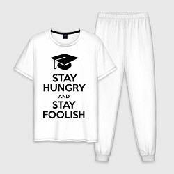 Мужская пижама Stay Hungry & Stay Foolish