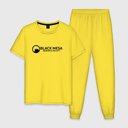 Мужская пижама Black Mesa: Research Facility