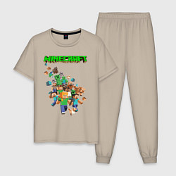 Мужская пижама Minecraft