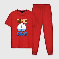 Мужская пижама Time to dive