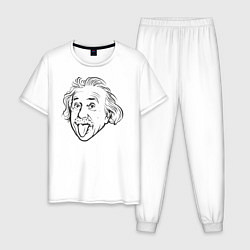 Мужская пижама Альберт Эйнштейн