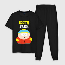 Пижама хлопковая мужская SOUTH PARK, цвет: черный