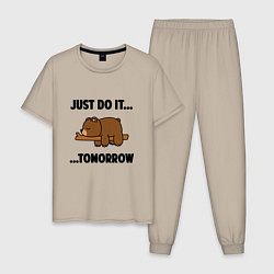Мужская пижама Мишка