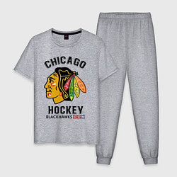 Мужская пижама CHICAGO BLACKHAWKS NHL