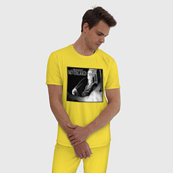 Пижама хлопковая мужская Queen The Promised Neverland Z, цвет: желтый — фото 2