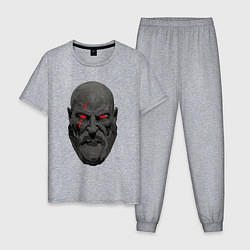 Пижама хлопковая мужская Kratos ART, цвет: меланж