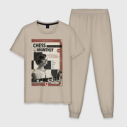 Мужская пижама Ход королевы