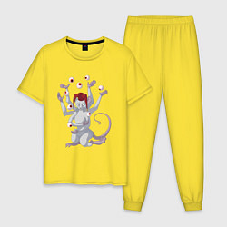 Мужская пижама Крысиный шут