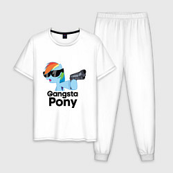 Мужская пижама Gangsta pony