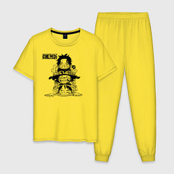 Мужская пижама Эйс, Луффи и Сабо - Братство ASL