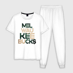 Мужская пижама Milwaukee Bucks