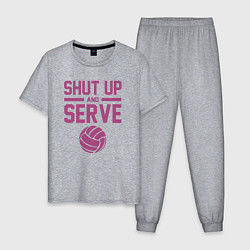 Мужская пижама Shut Up And Serve