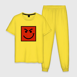 Мужская пижама BON JOVI HAVE A NICE DAY SMILE LOGO