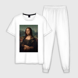 Мужская пижама Леонардо да Винчи Мона Лиза дель Джокондо 1503-150