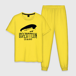 Мужская пижама Дирижабль Led Zeppelin с лого участников