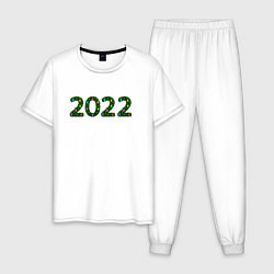 Мужская пижама 2022 Еловые цифры