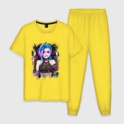 Мужская пижама JINX SHOOT ARCANE LOL