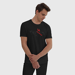 Пижама хлопковая мужская Подарок физику физруку, цвет: черный — фото 2