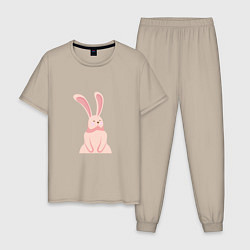 Мужская пижама Pink Bunny