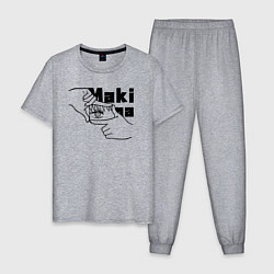 Мужская пижама Глаза Макимы