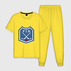Мужская пижама Хоккей с мячом - лого