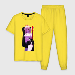 Мужская пижама Милашка Пауэр - Человек бензопила