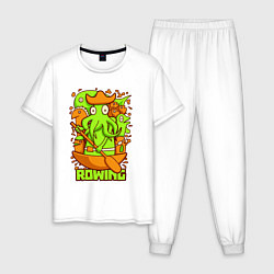 Мужская пижама Осьминог-пират с веслом