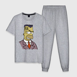 Мужская пижама Гомер Симпсон деловой