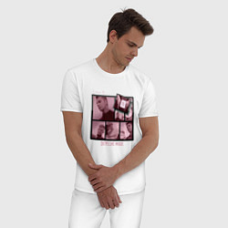 Пижама хлопковая мужская Depeche Mode - Little 15, цвет: белый — фото 2