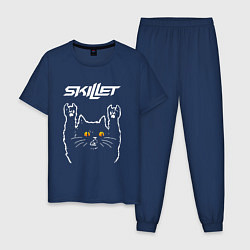 Мужская пижама Skillet rock cat