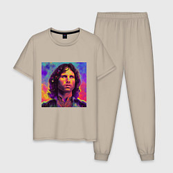 Мужская пижама Jim Morrison Strange colors Art