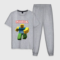 Мужская пижама Roblox бегущий персонаж