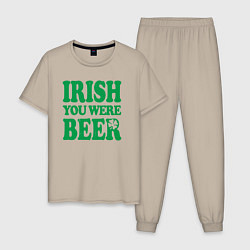 Мужская пижама Irish you were beer