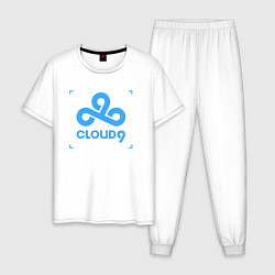 Мужская пижама Cloud9 - tecnic blue