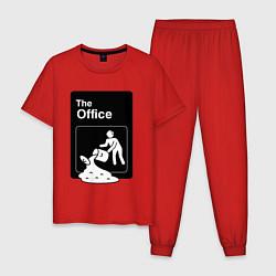 Мужская пижама Суп и офис