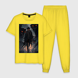 Мужская пижама Мэгуми Фусигуро арт Магическая битва