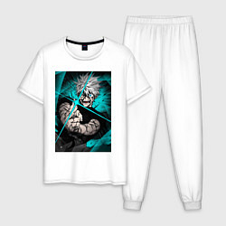 Мужская пижама Магическая битва Сатору Годзё пурпурный