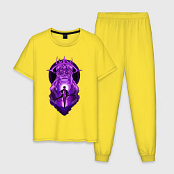 Мужская пижама Поднятие уровня в одиночку Джину Сон статуя