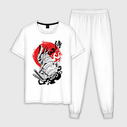 Мужская пижама Самурай в маске Хання