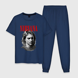 Мужская пижама Nirvana kurt donald cobain